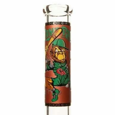 14" 7mm Home Run Mascot Beaker