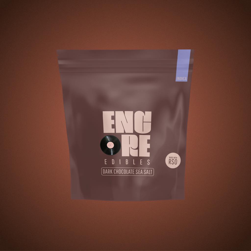 Encore Edibles Indica RSO Dark Chocolate 100mg [10pk] Candy