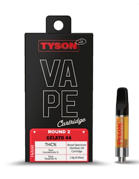 TYSON 2.0 - GELATO 44 CARTRIDGE (0.5G) (H)