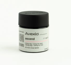AVEXIA - ASCEND TABLETS 1:1 CBG:THC (2.5MG:2.5MG) (200MG) (S)