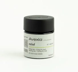 AVEXIA - RELIEF TABLETS (4:1) (CBD:THC) (500MG) (H)