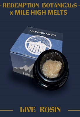 MILE HIGH MELTS - SCENTED MARKER #5 LIVE ROSIN (1G) (H)