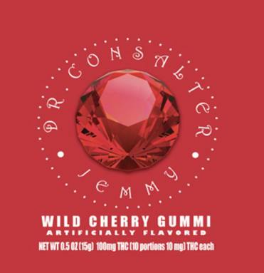 DR. CONSALTER - WILD CHERRY GUMMY (1PC) (100MG) (H)