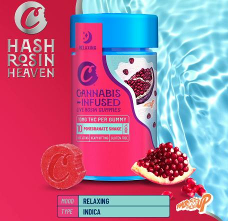 COOKIES - POMEGRANATE SHAKE LIVE ROSIN GUMMIES (10PK) (100MG) (I)
