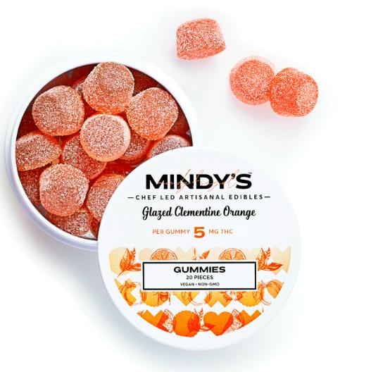Glazed Clementine Orange Gummies | 100mg | 20ct | 5mg/ea