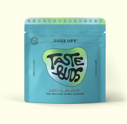 DAZE OFF - BLUE RADBERRY GUMMIES (10PK) (100MG) (H) - 100 mg