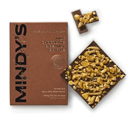 Milk Chocolate & Peanut Brittle | 100mg | 10ct | 10mg/ea