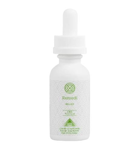 REMEDI RELIEF TINCTURE (1:1) (CBD:THC) (100MG) (H) - 100 mg
