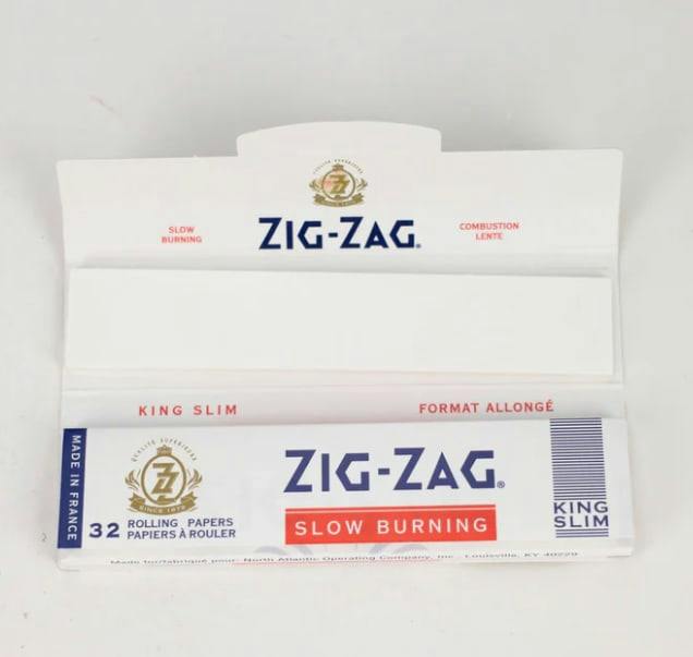 Zig Zag KSS Slow Burning Rolling Paper + Tips