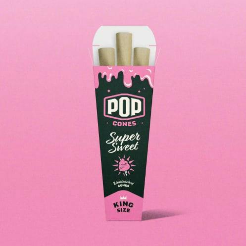 Pop Cones 1g Ultra Thin Pre-Rolled Cone - SUPER SWEET