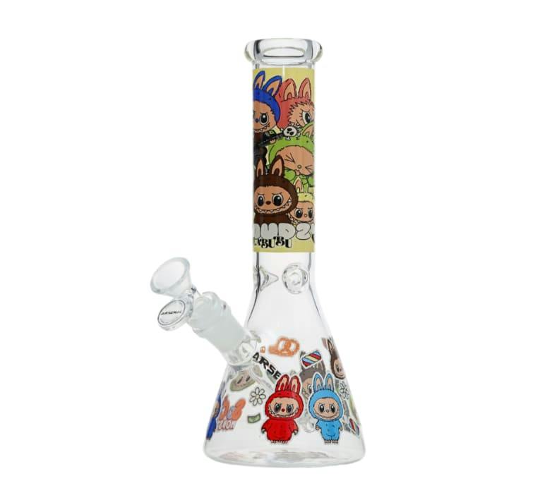 10" 5mm Arsenal Cute Monster Beaker (Design B)
