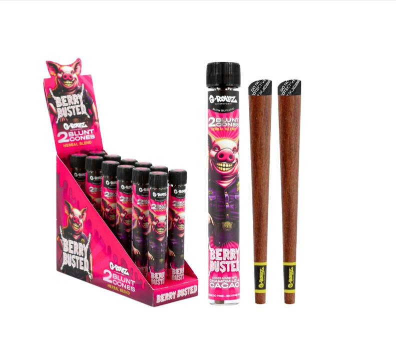 G-Rollz 'Berry Busted' Terpene Infused Blunt Cones