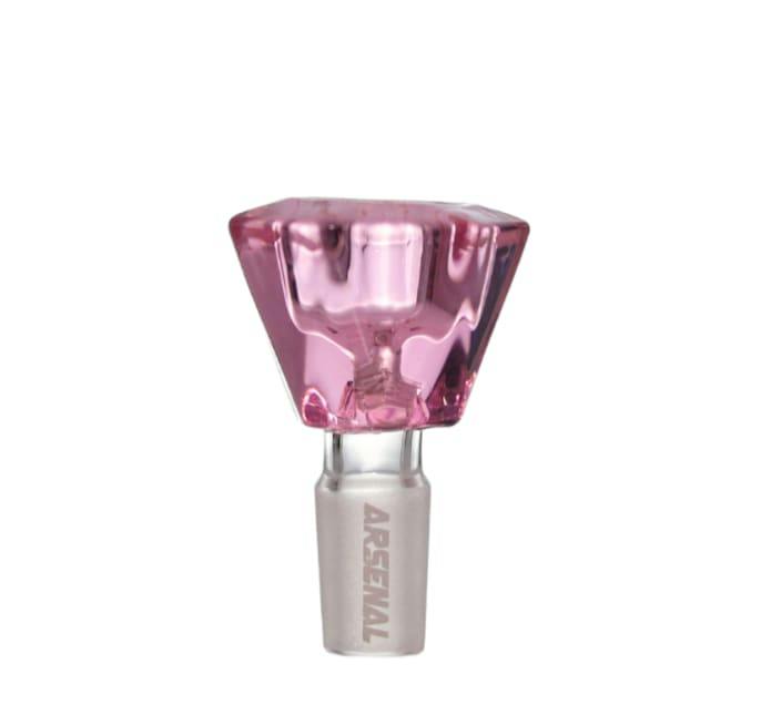 Arsenal Diamond Cut Glass Bowl (18mm)