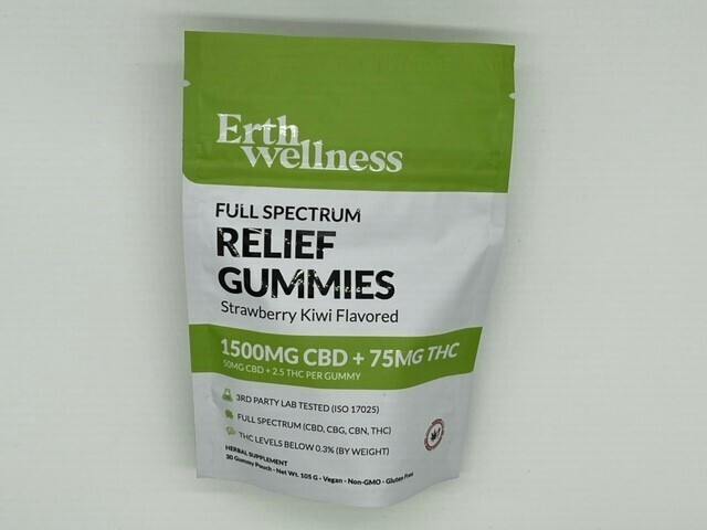 Erth Wellness | Relief Gummies | 30 pack