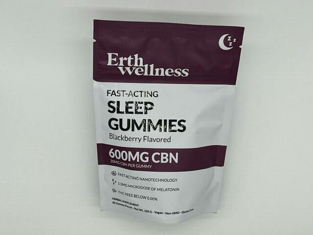 Erth Wellness | Sleep Fast-Acting Gummies | 30 pack cannabis product