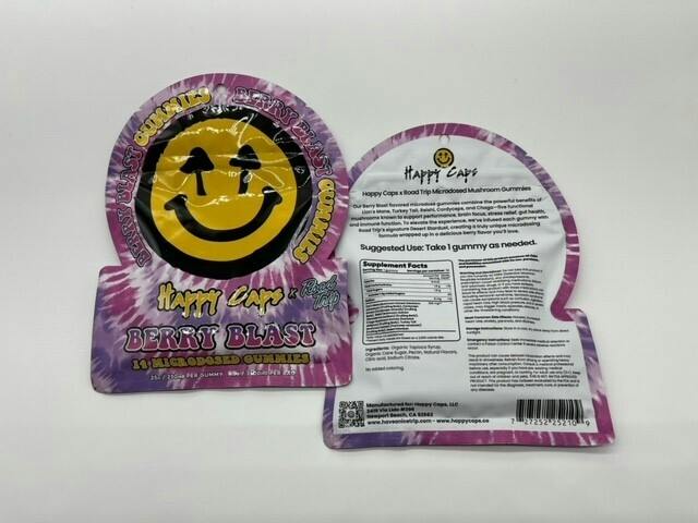 Road Trip | Happy Caps Microdosed | Berry Blast | 14 pack