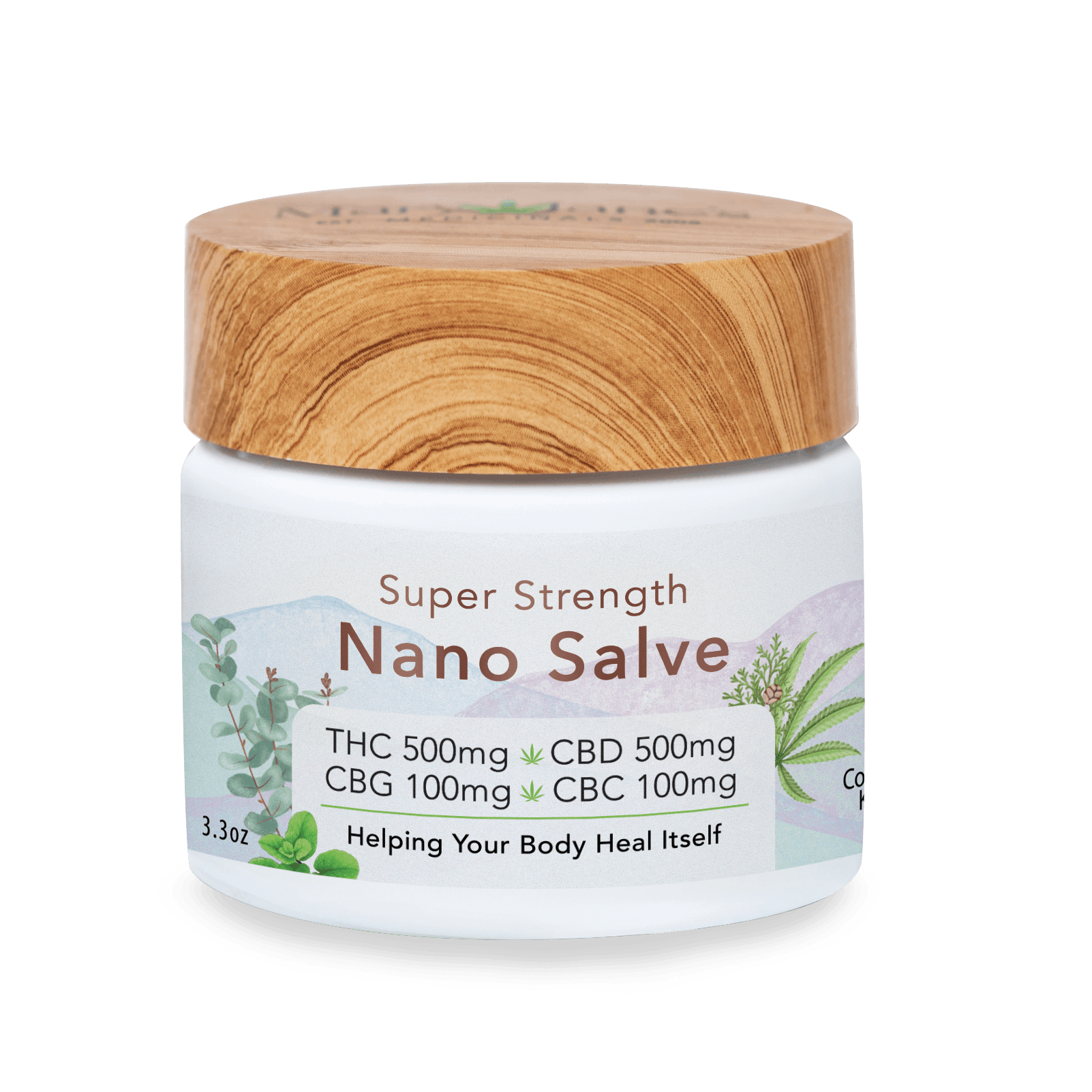 Mary Jane's Medicinals - Super Strength Nano Salve - 500mg THC//500mg CBD//100mgCBG//100mgCBC
