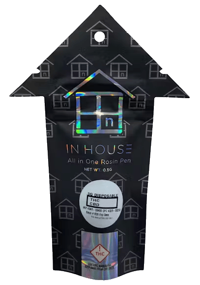 In House Melts - Rosin Disposable - Garlic Knot - 500mg