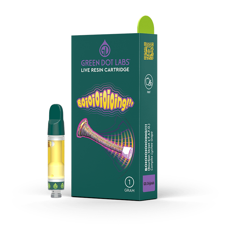 MED - Green Dot Labs - Black Label Resin Cartridge - Boioioioioing!!! - 1g