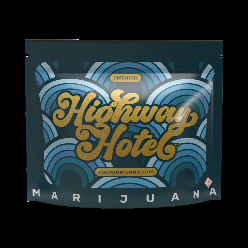 Highway Hotel: Flower | Black Amber | 14g | 27% to 27.99%