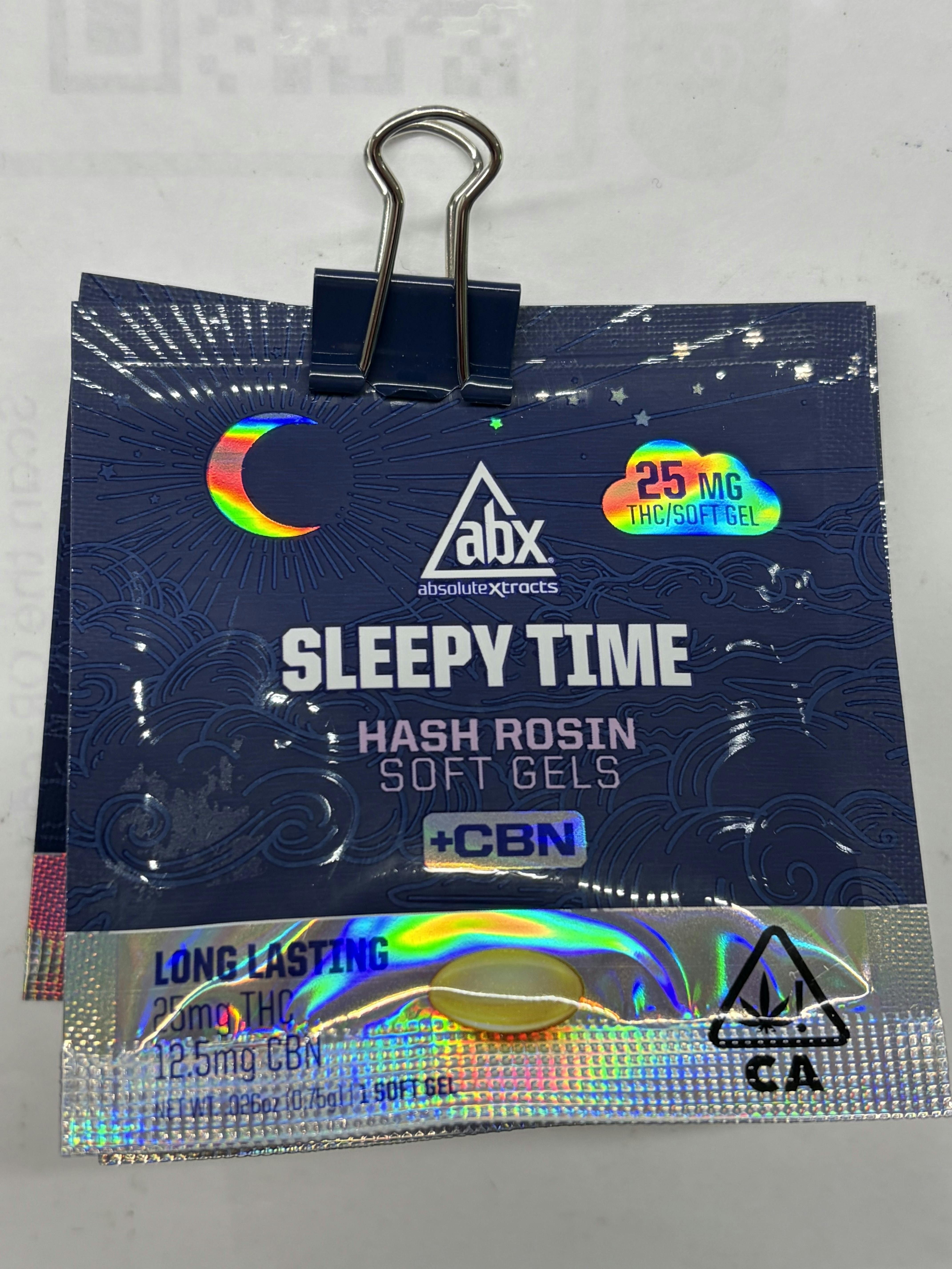 ABX Sleepy Time: ABX Sleepy Time Solventless CBN THC Single Tablet - 25 mg