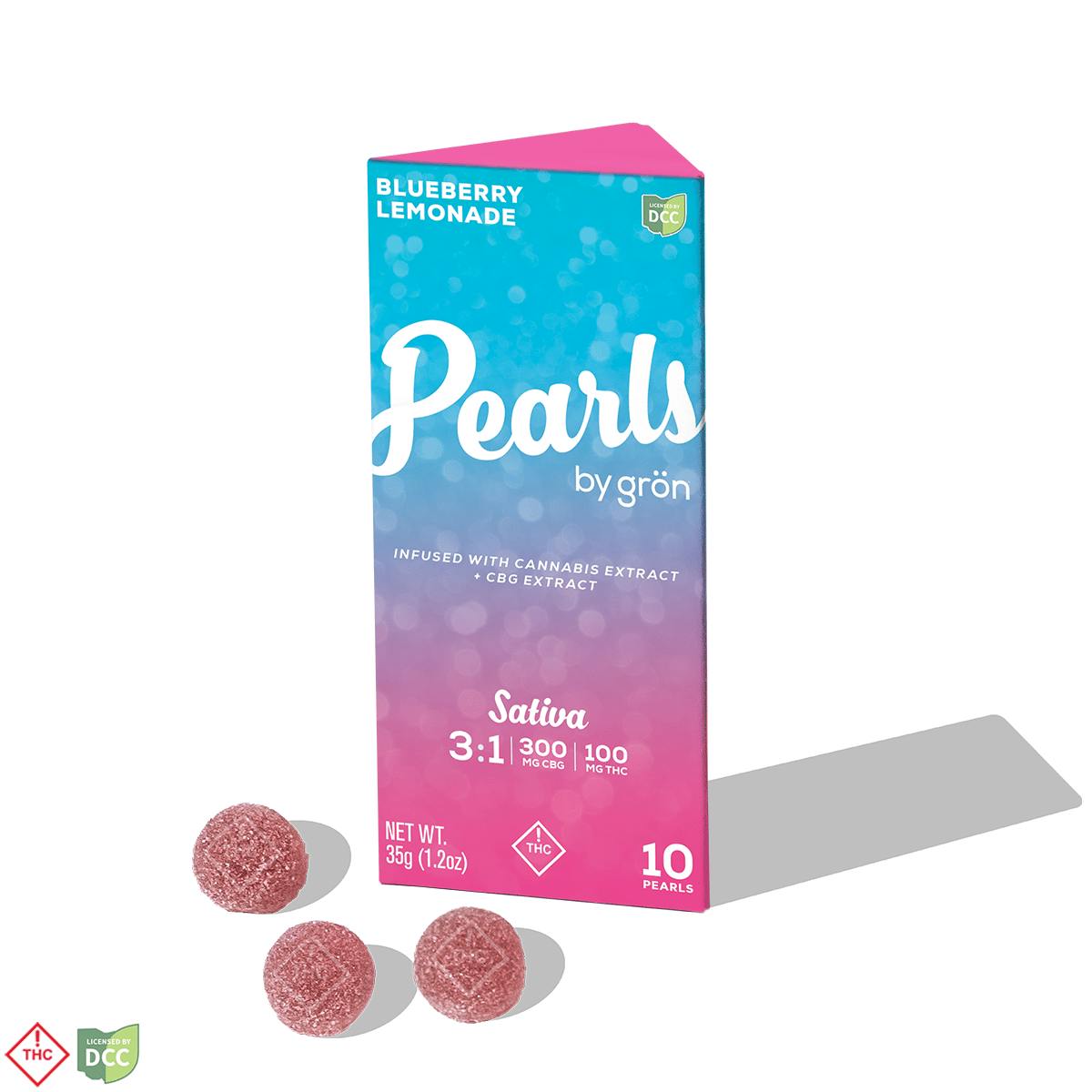 Pearls: Blueberry Lemonade /