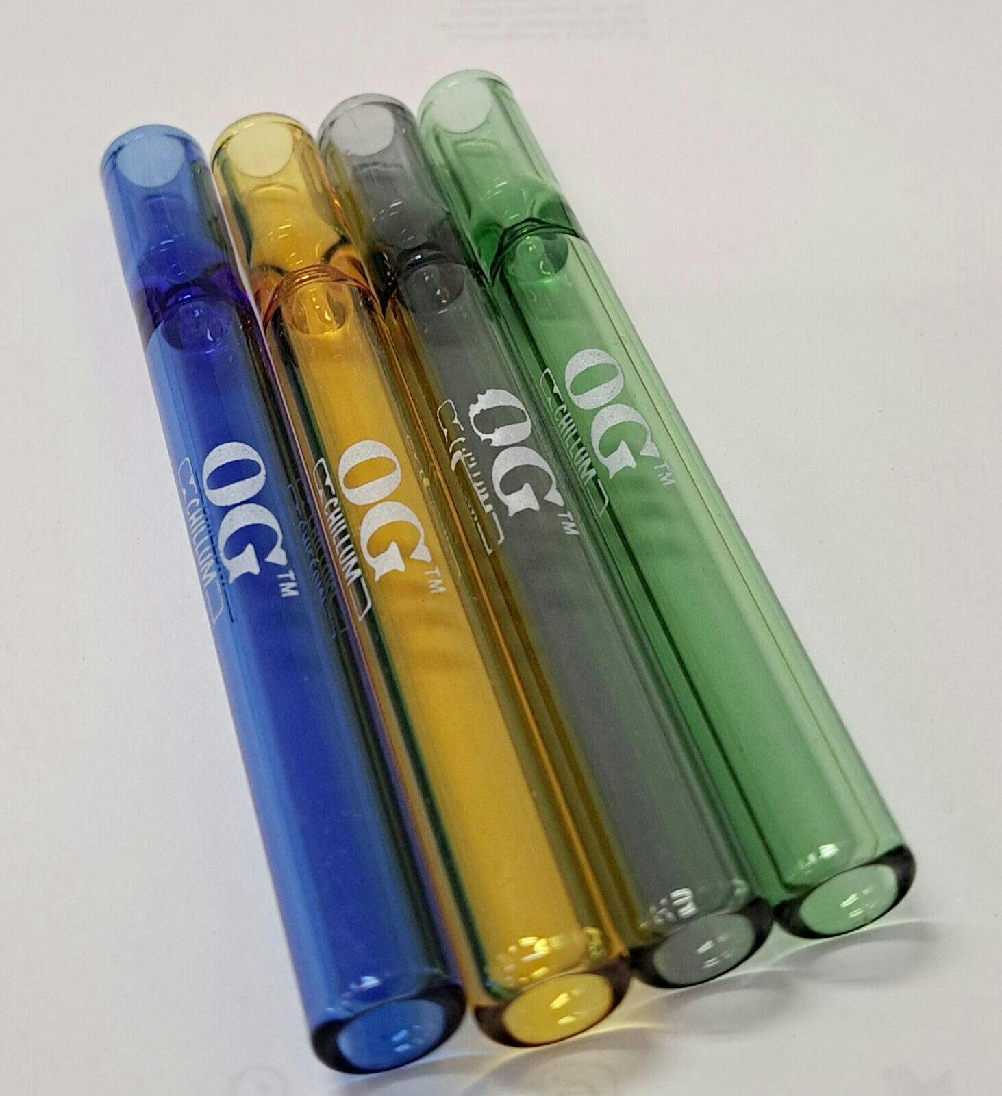 OG Glass Chillum Pipes