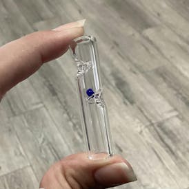 Cylinder Glass Tip with Bead