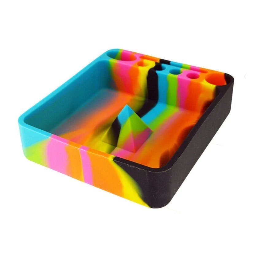Pyramid Silicone Ashtray