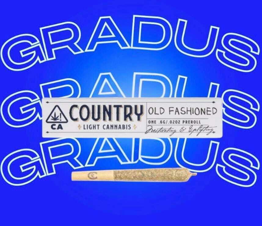 Country - 1:1 Country Old Fashioned Single Pre-Roll, .6g, Country Holdings Inc