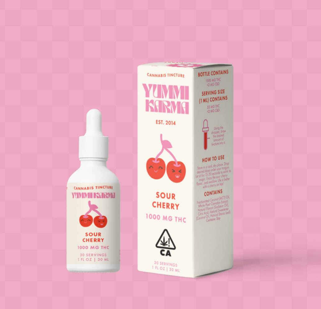 Yummie Karma - Sour Cherry | Tincture | High THC | Yummi Karma