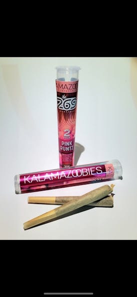 269 Kalamazoobies - Pink Runtz - Live Resin Infused - Preroll 2PK