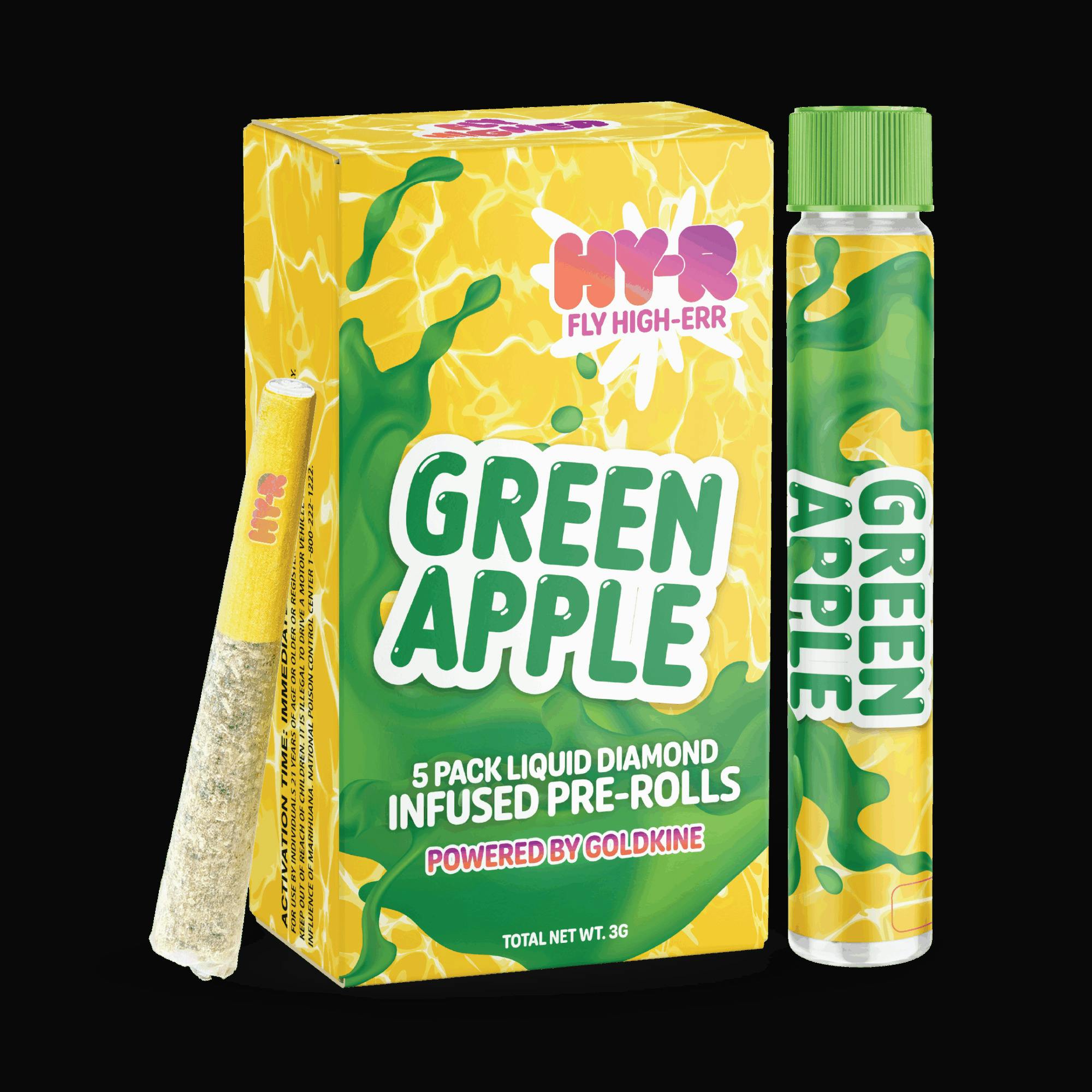 Hy - R - Green Apple - Infused Preroll