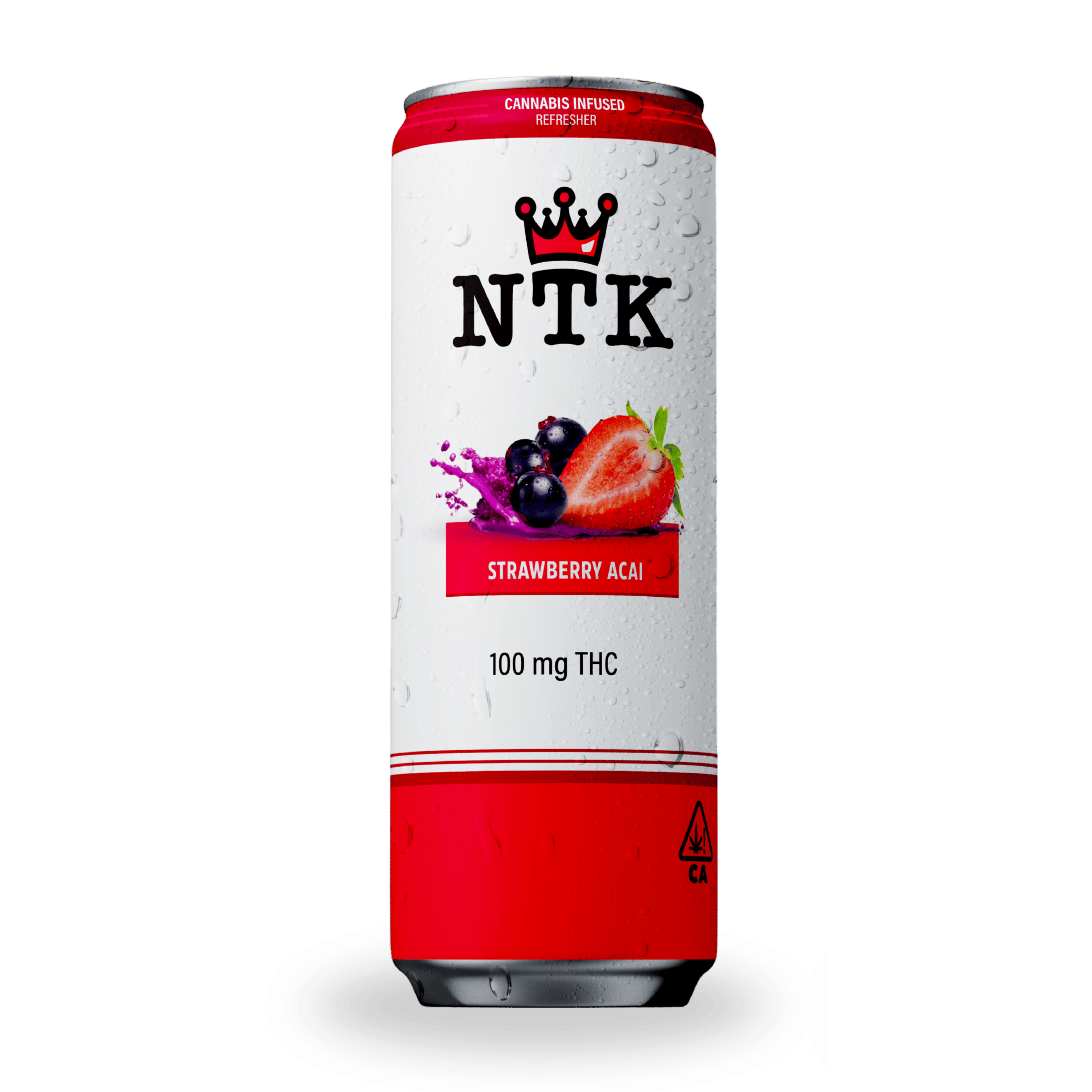 NTK - Strawberry Acai 100 mg. Drink at Redbud Apothecary