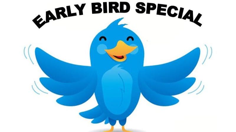 Early Bird Deal 15% off 8-10am at Stroudwater General | Weedmaps