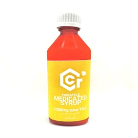 Pineapple Medicated Syrup | 1000mg | Coastal Remedies