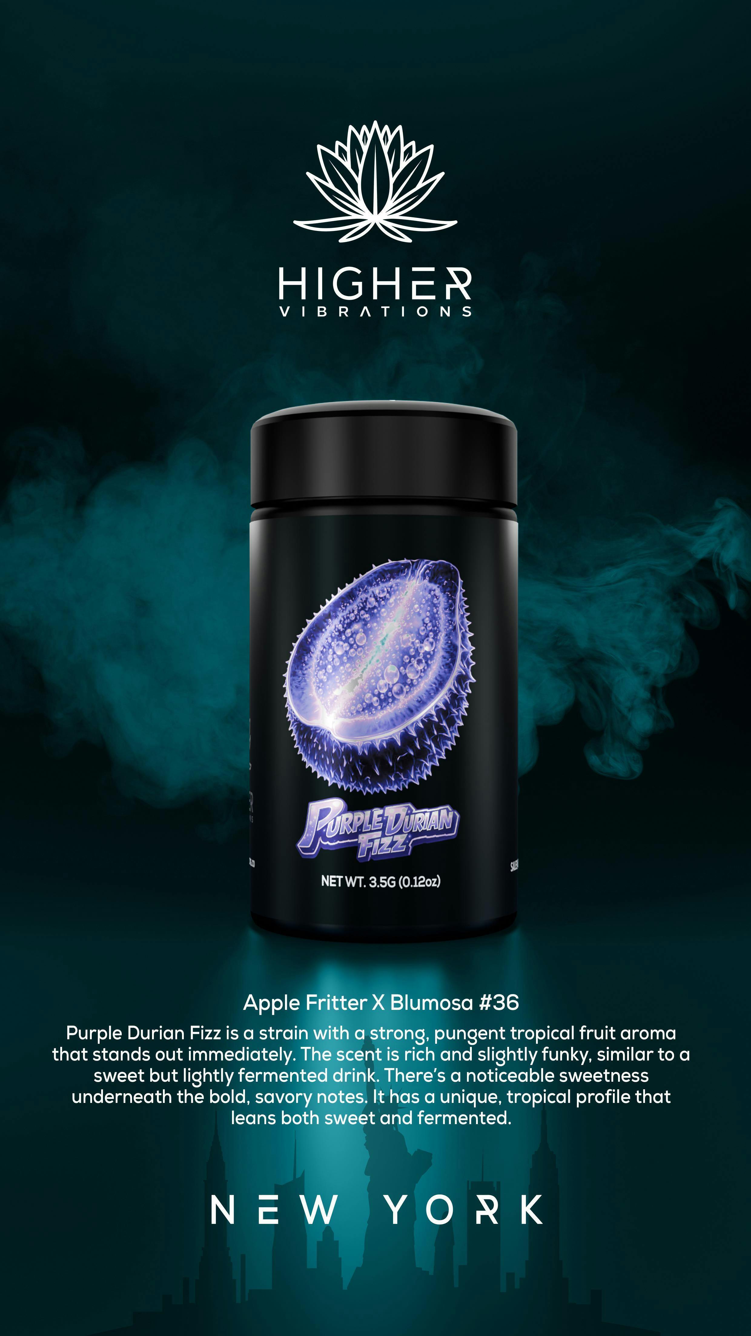Higher Vibrations | Purple Durian Fizz | 3.5g