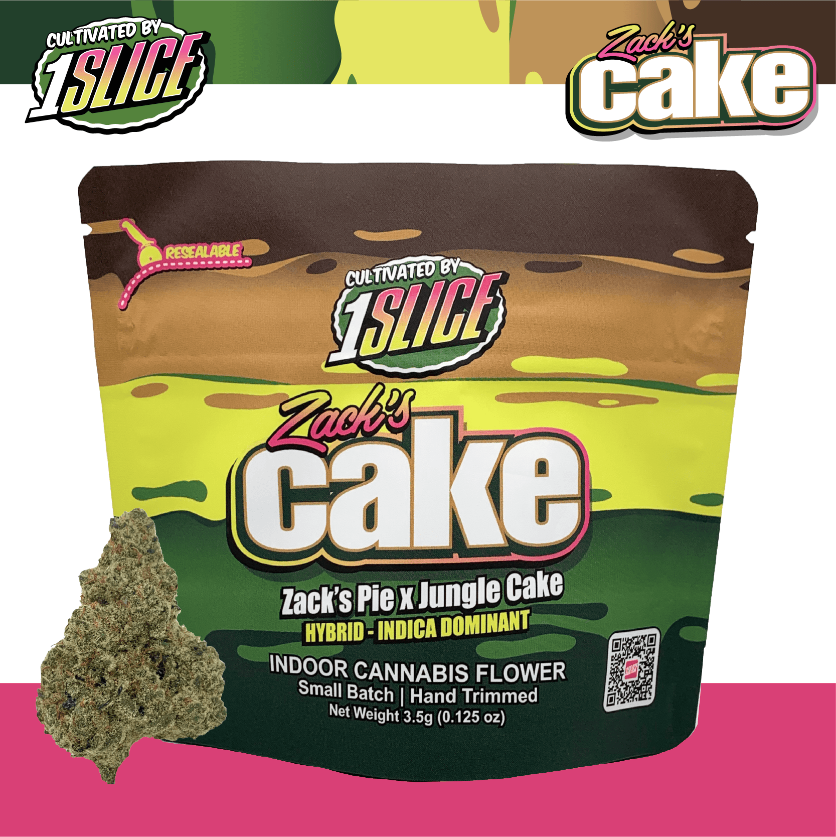 1Slice | Zack's Cake | Flower 3.5g