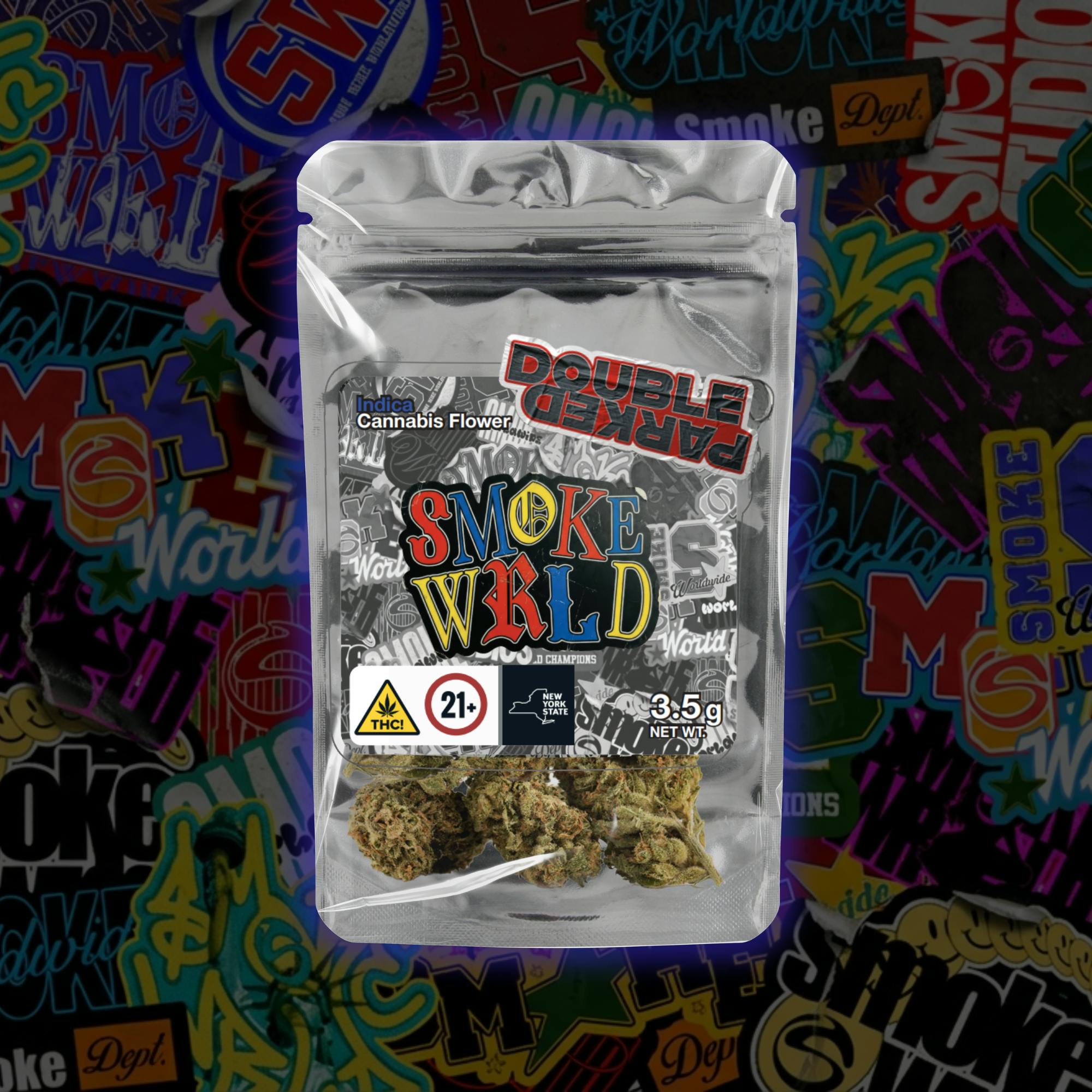 Smoke WRLD | Double Parked | Flower | 3.5g
