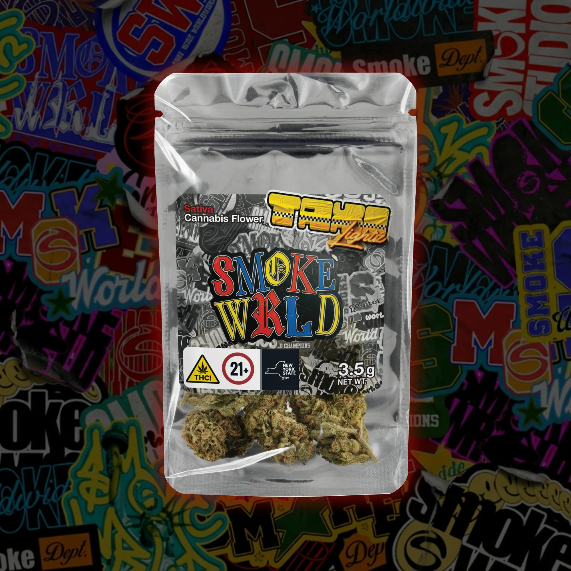 Smoke WRLD | Taxi Lights | Flower | 3.5g