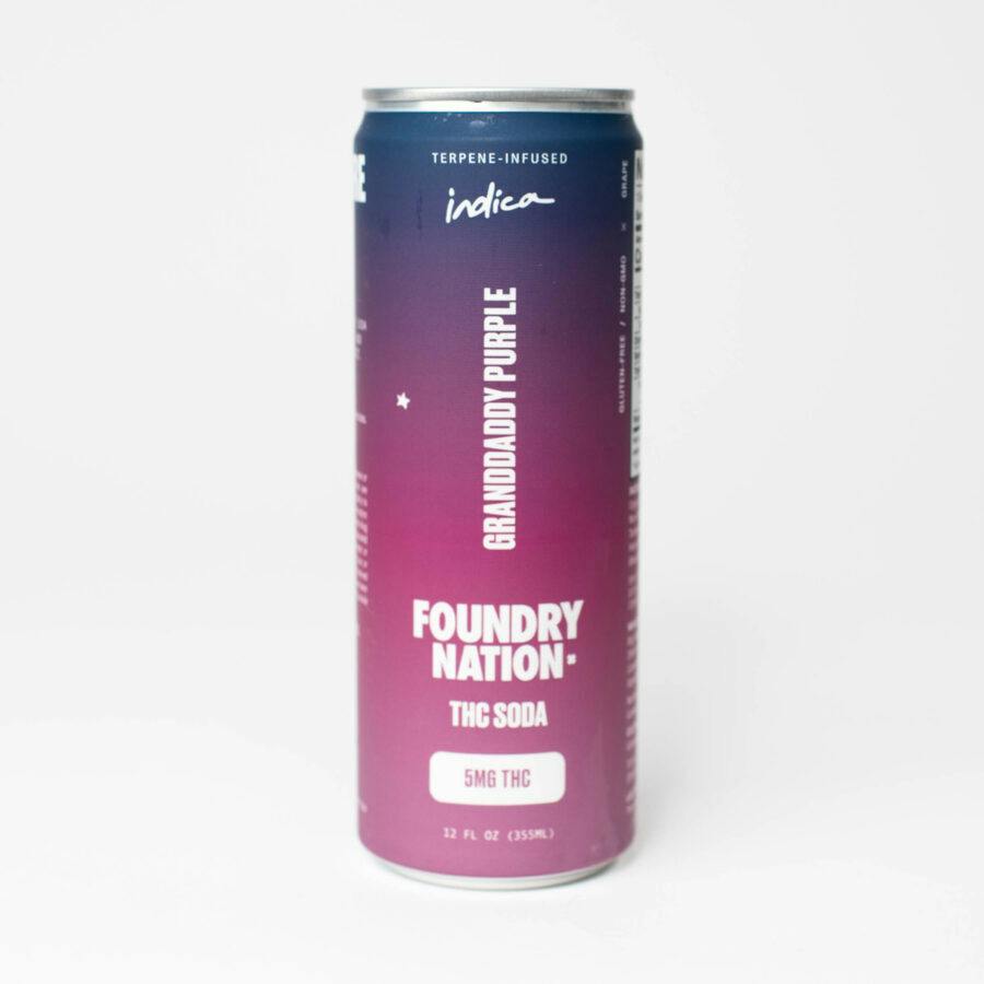 Foundry | Grandaddy Purple Indica Single Can | 10mg THC