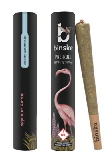 binske Infused Pre-Roll 1 Gram - Iced Berries (Hybrid)