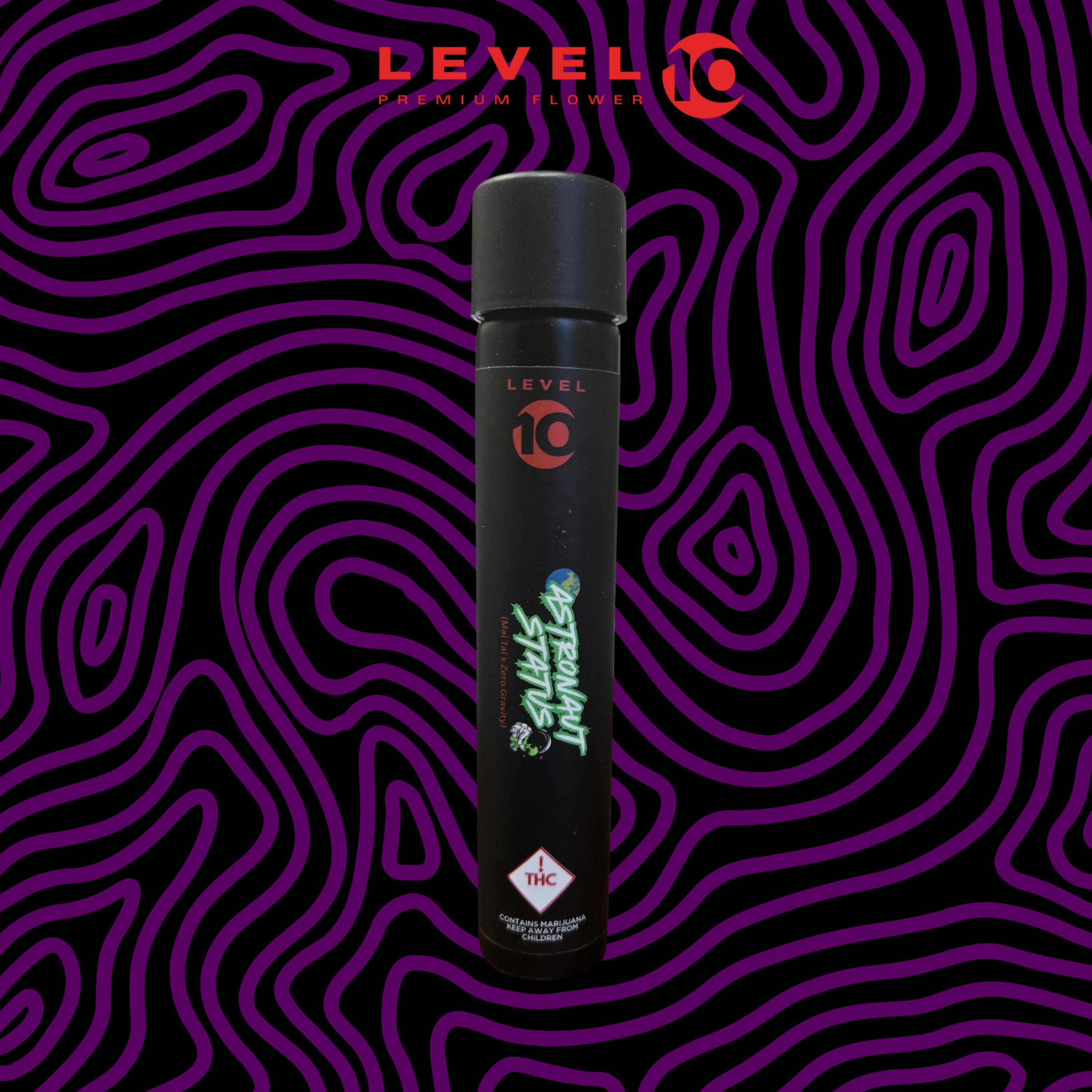 Level 10 Premium - Astronaut Status - Flower Pre Roll - 1g