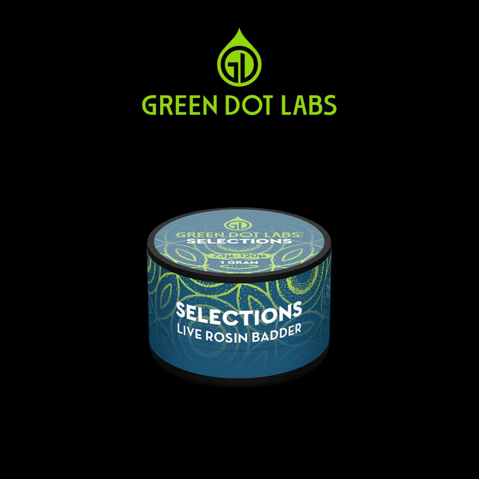 Green Dot Labs - Lemon Butter Rum - Live Resin Badder - 1g