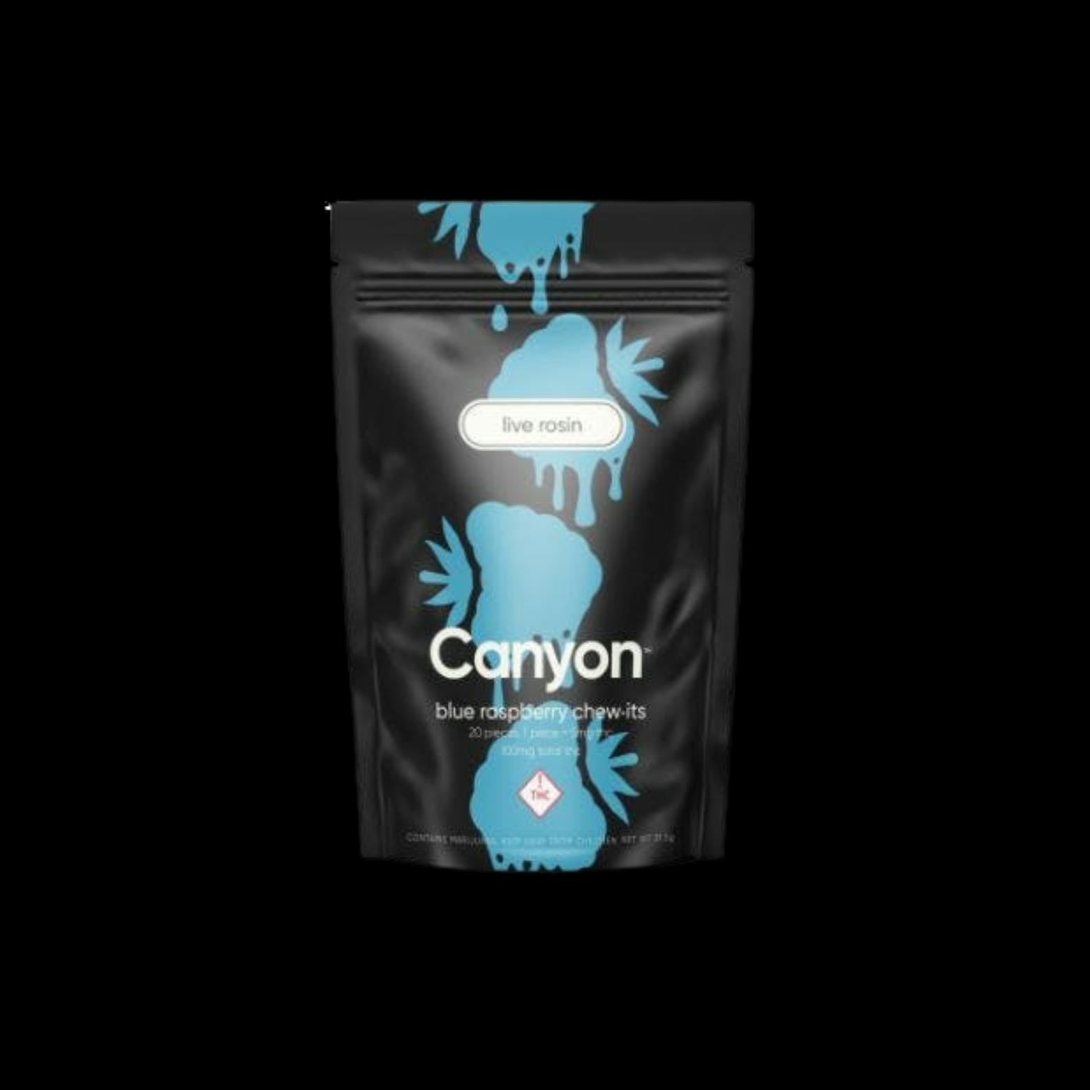 Canyon - Blue Raspberry - Live Rosin Gummies - 100mg (5mg)