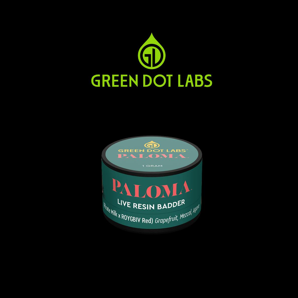 Green Dot Labs - Paloma - Live Rosin Badder - 1g