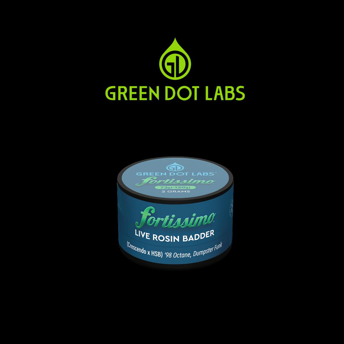 Green Dot Labs - Fortissimo - Live Resin Badder - 1g