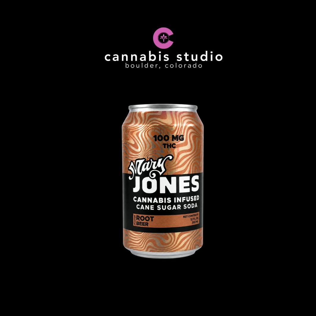 Mary Jones Soda - Rootbeer - 100mg