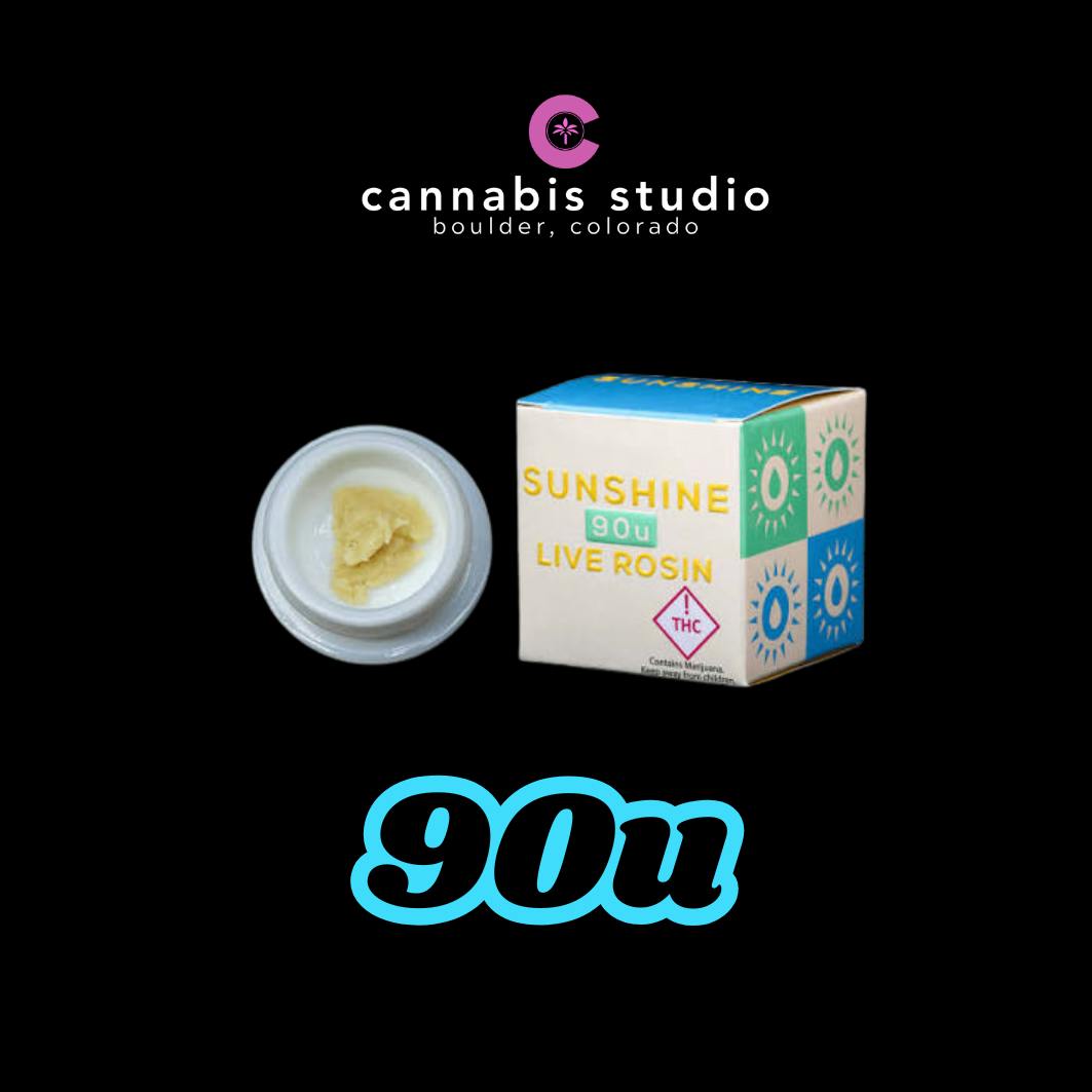 Sunshine - Gelopy #3 - 90u Live Rosin- 3g