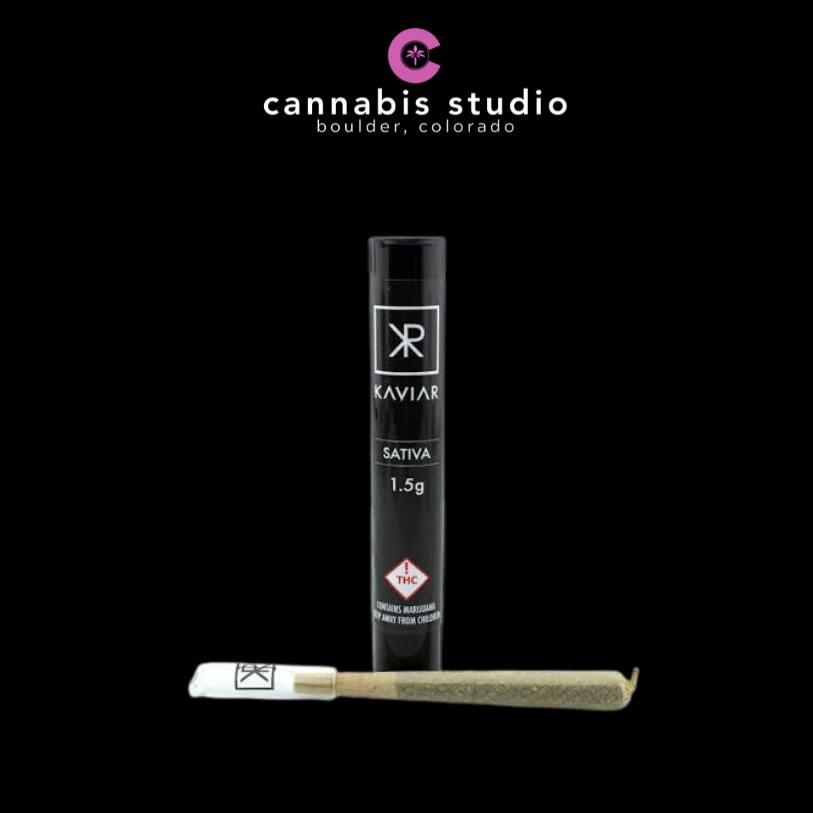 Kaviar | Indica Gold | Infused Joints | 0.6g ea | 5pk by Kaviar